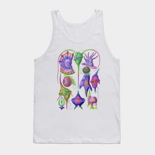 Ernst Haeckel Pastel  Rainbow  Peridinea Tank Top